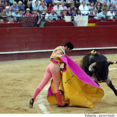 Valencia: 23-07 Corrida Oreille Perrera et Mora