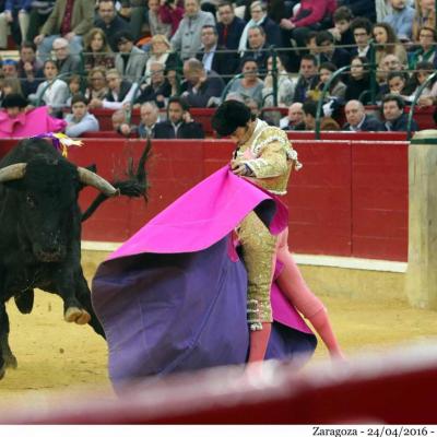 Zaragoza : Dimanche 24 Avril : Unique Oreille pour Escribano