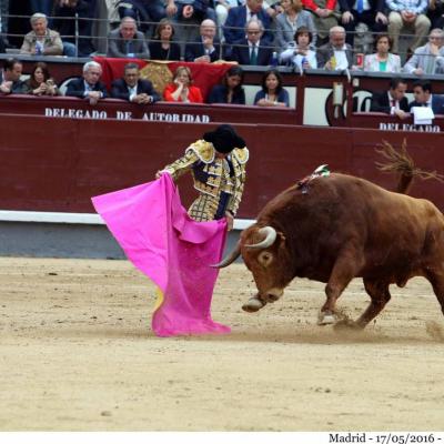 Madrid : Mardi 17 mai : Oreille pour Del Alamo