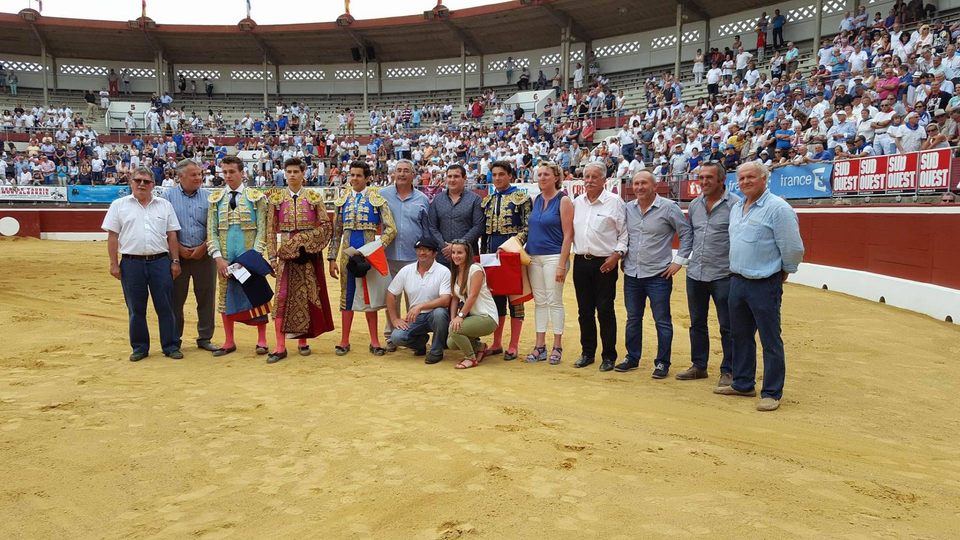 Novillada sans picadors Mont de Marsan  2016