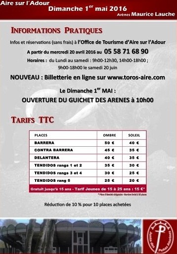 Aire sur adour infos