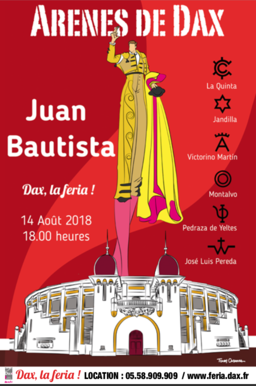 Affiche solo Juan Bautista Dax