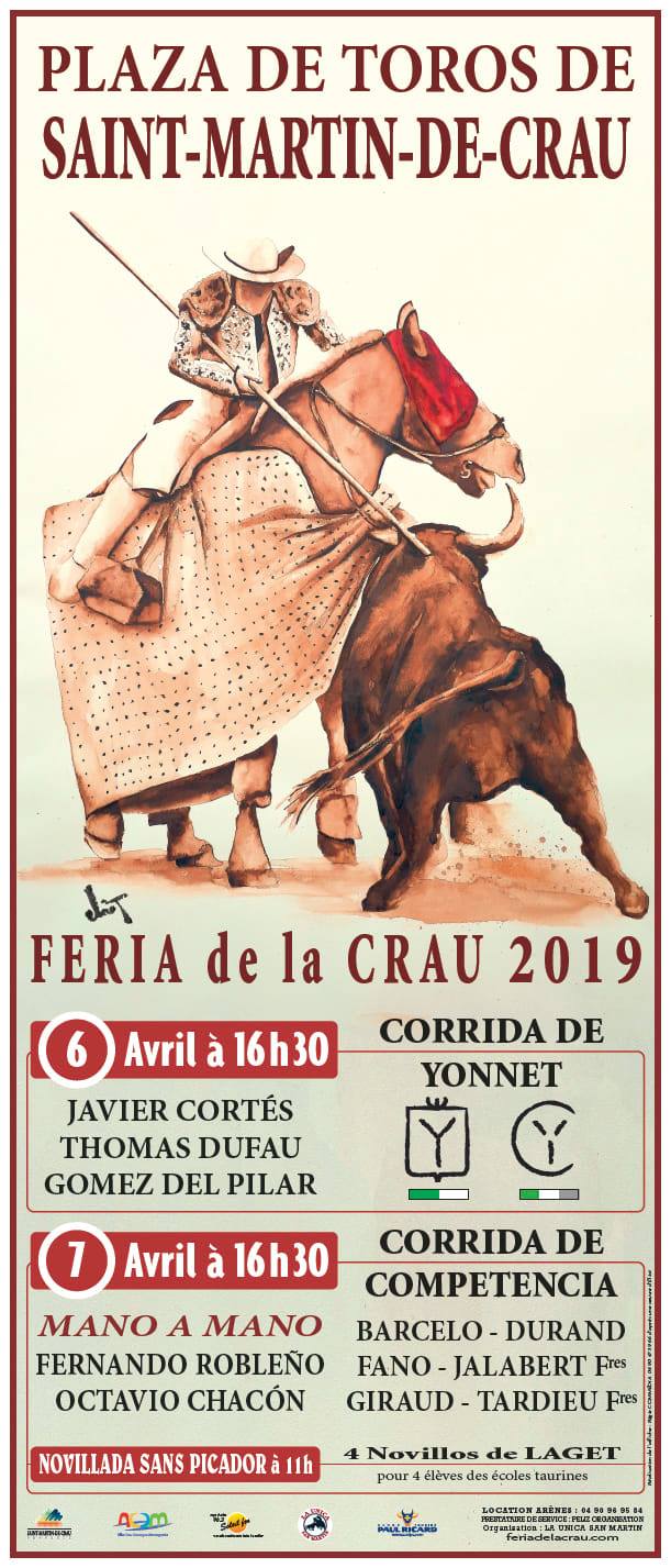 Cartel saint martin de crau 2019