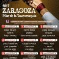 Cartel zaragoza feria del pilar 2017