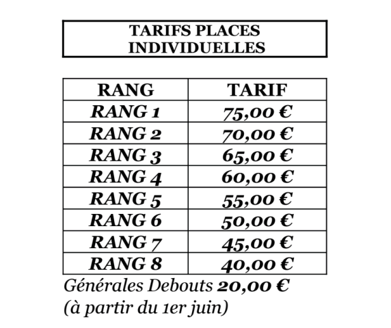 Istres prix