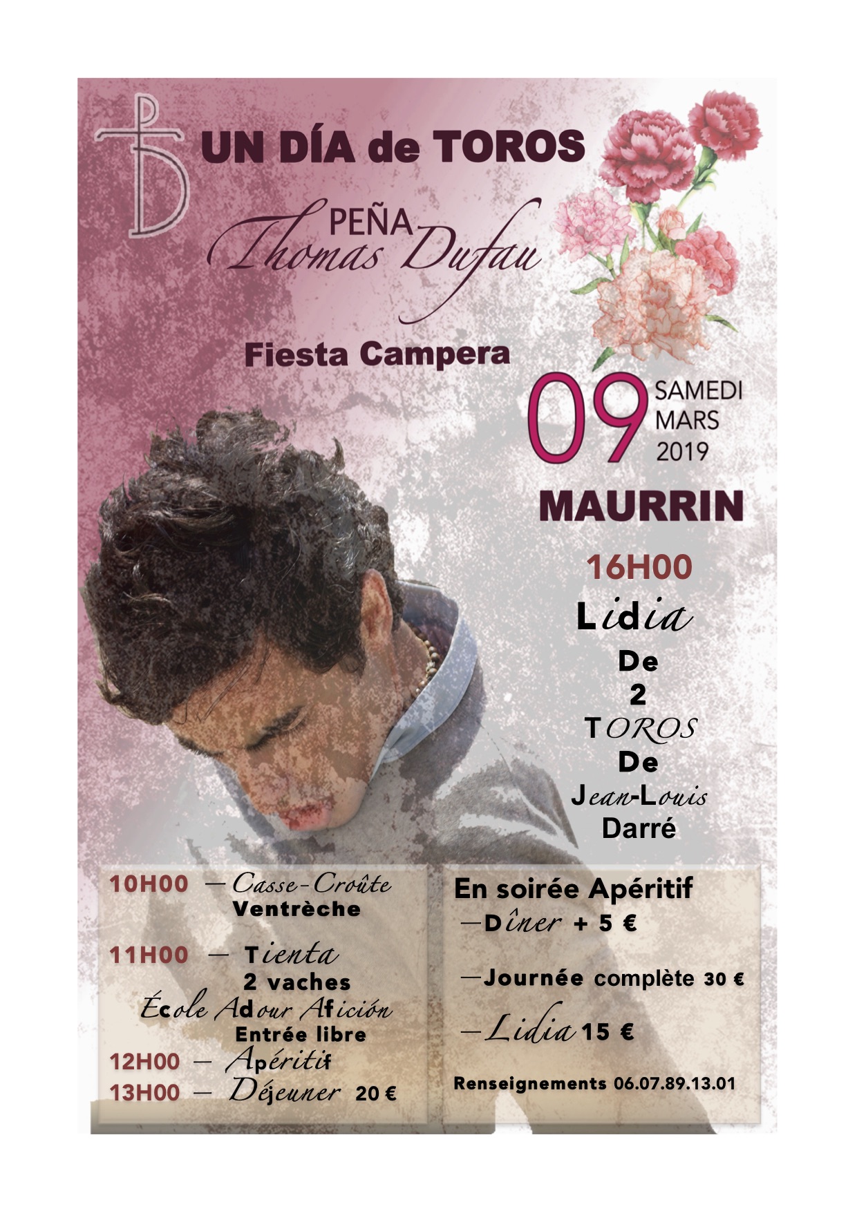 Jpeg affiche fiesta campera pena thomas dufau 2019