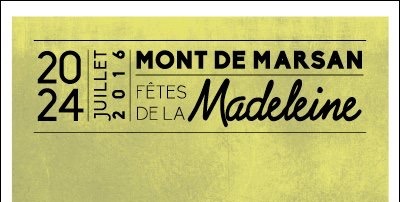 Madeleine affiche