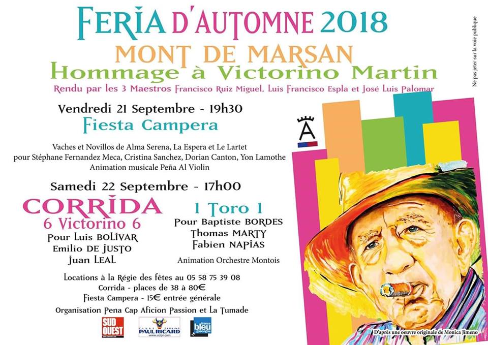 Mont de marsan feria des automne 2018