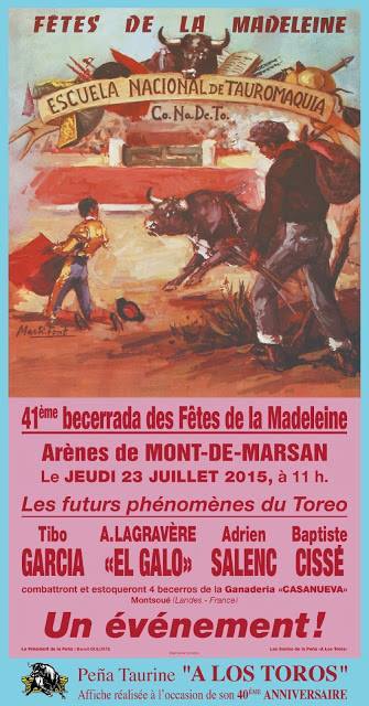 Mont de marsan nsp affiche